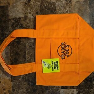 NWT Limited Edition Trader Joe's Canvas Tote Bag